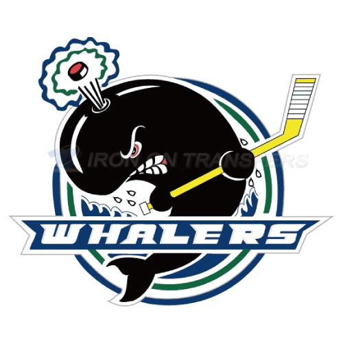 Plymouth Whalers Iron-on Stickers (Heat Transfers)NO.7380